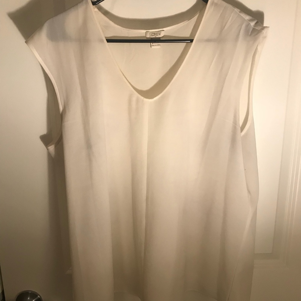 J Crew flowy blouse